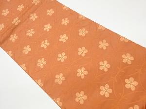 リサイクル　七宝に梅模様織出し袋帯